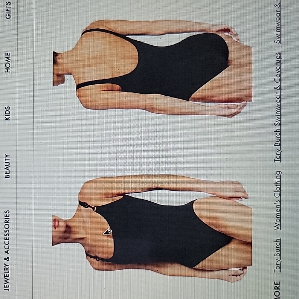 Tory Burch click tank suit New